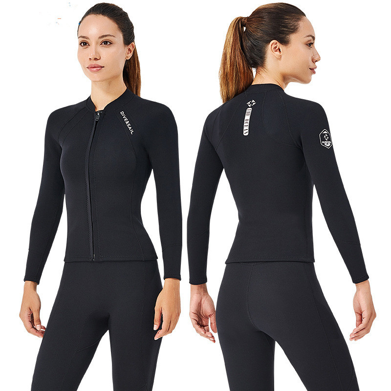 2mm Split Long-Sleeved Diving Suit for Men and Women, Suitable for Water Sports, Surfing, River Tracing, Fishing, Sailing, Motorboating, and Keeping Warm 2mm Split Long-Sleeved Diving Suit for Men and Women, Suitable for Water Sports, Surfing, River Tracing, Fishing, Sailing, Motorboating, and Keeping Warm