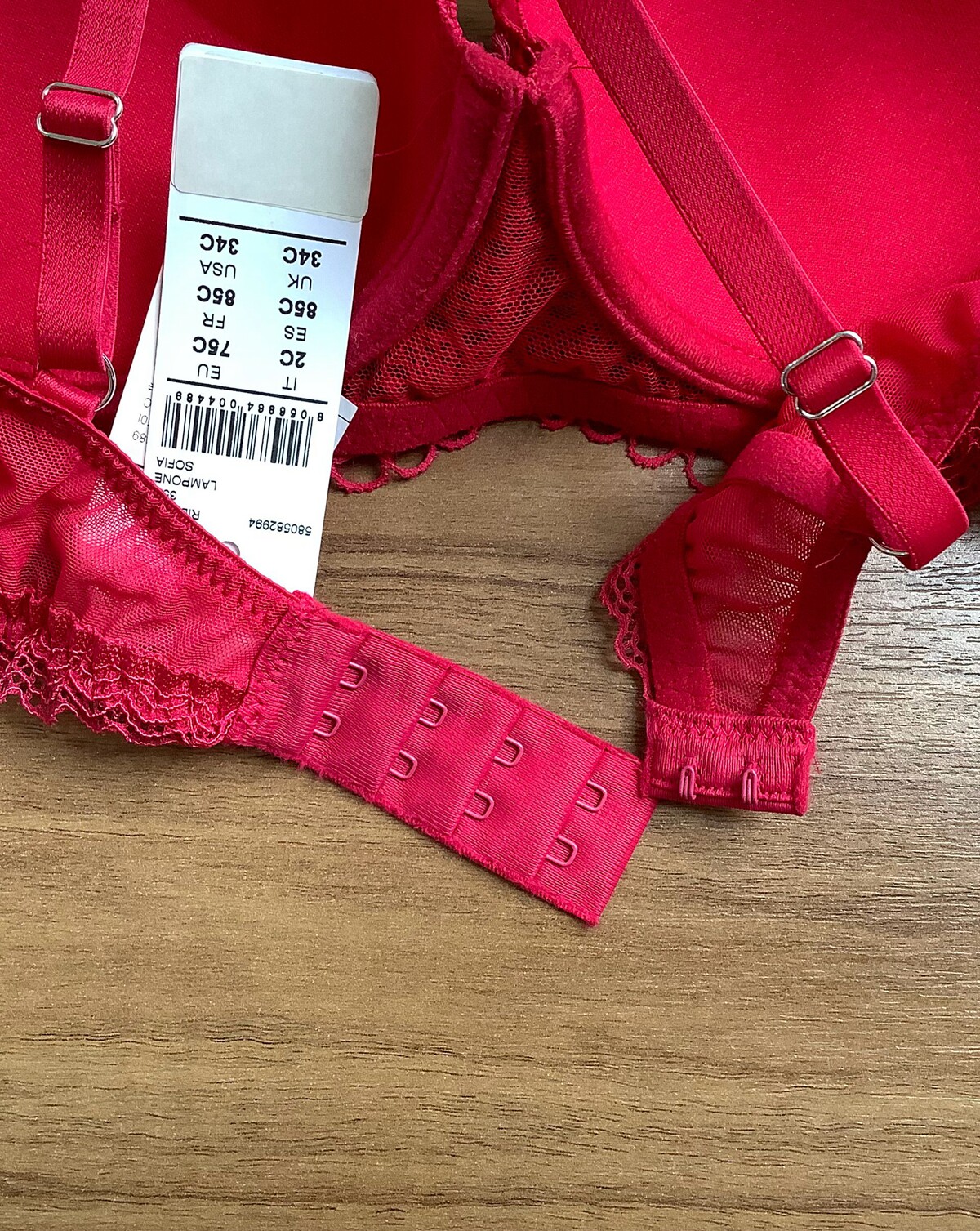 Италии Intimissimi Sofia сексуальный кружево собирать тонкая модель полоса заблокировать бюстгальтер RID1387 