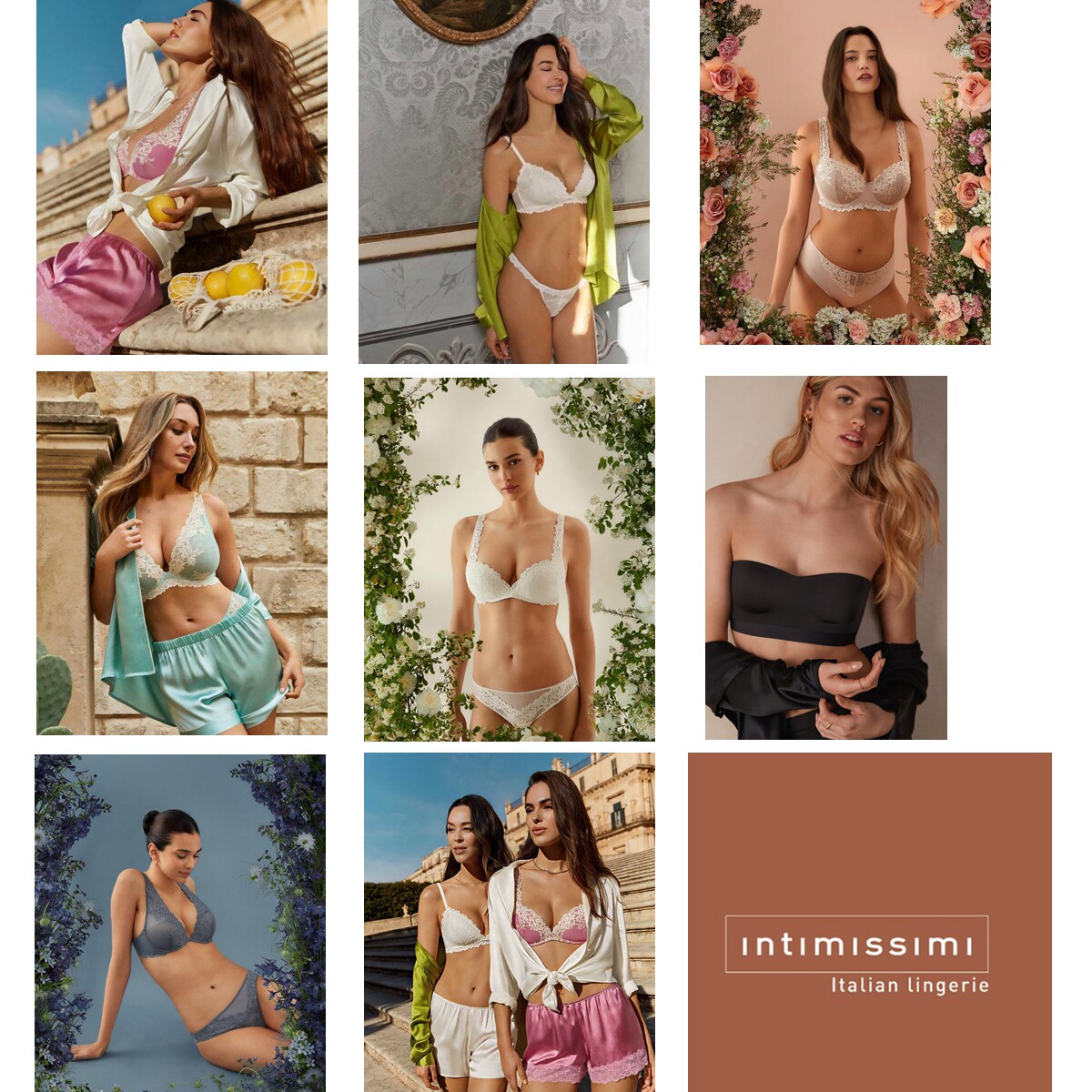 Италии Intimissimi Sofia сексуальный кружево собирать тонкая модель полоса заблокировать бюстгальтер RID1387 
