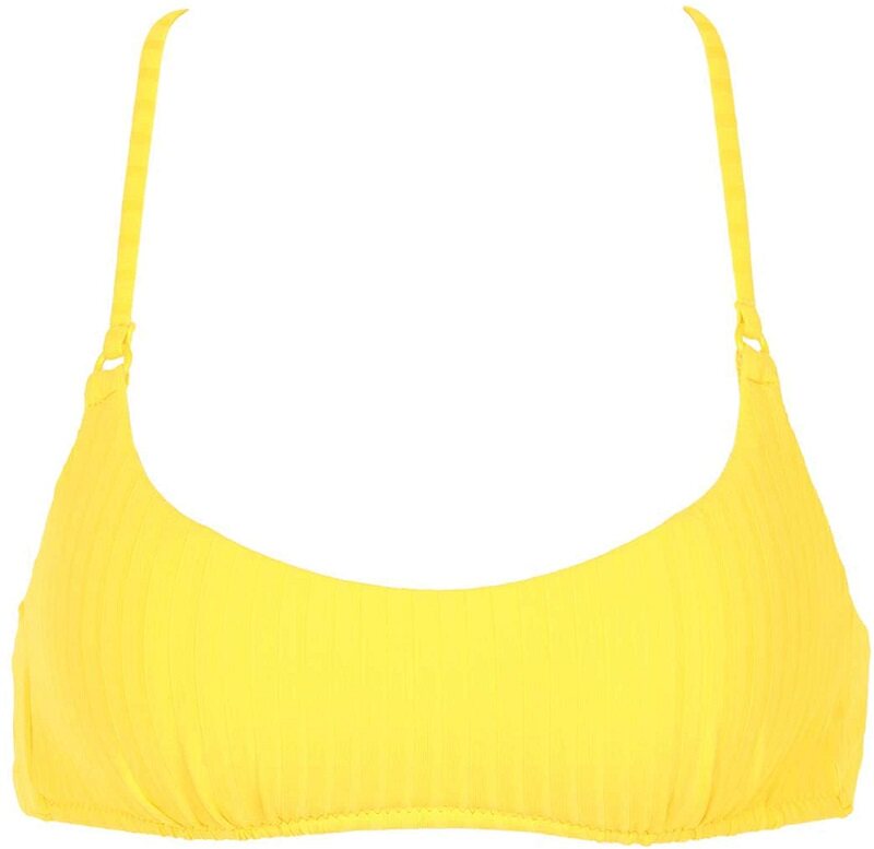 Женская плавках 意大利calzedonia diana 黄色背心吊带式比基尼泳裤 rc0/sa0 1612