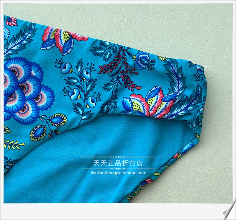 Женская плавках 意大利calzedonia 聚拢带钢圈胸垫分体泳裤比基尼ru1594v/slf/rf0