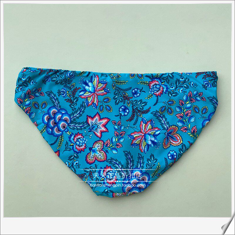 Женская плавках 意大利calzedonia 聚拢带钢圈胸垫分体泳裤比基尼ru1594v/slf/rf0