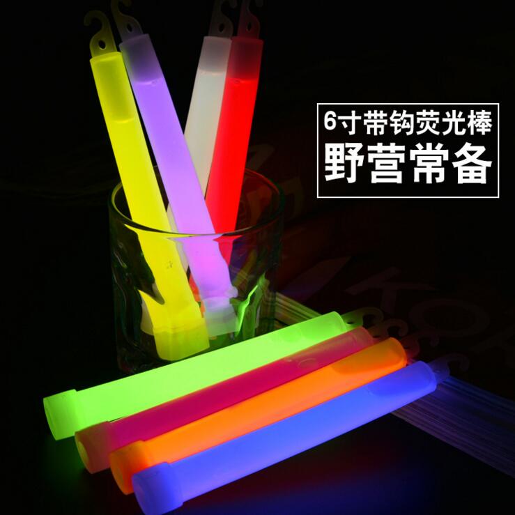 Soldier falcon outdoor night 6 inch hook tactical luminous signal stick fluorescent stick field survival and life-saving emergency lighting