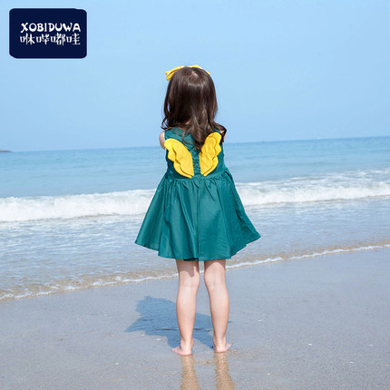 女童连衣裙子2018新款夏季韩版洋气婴儿一岁