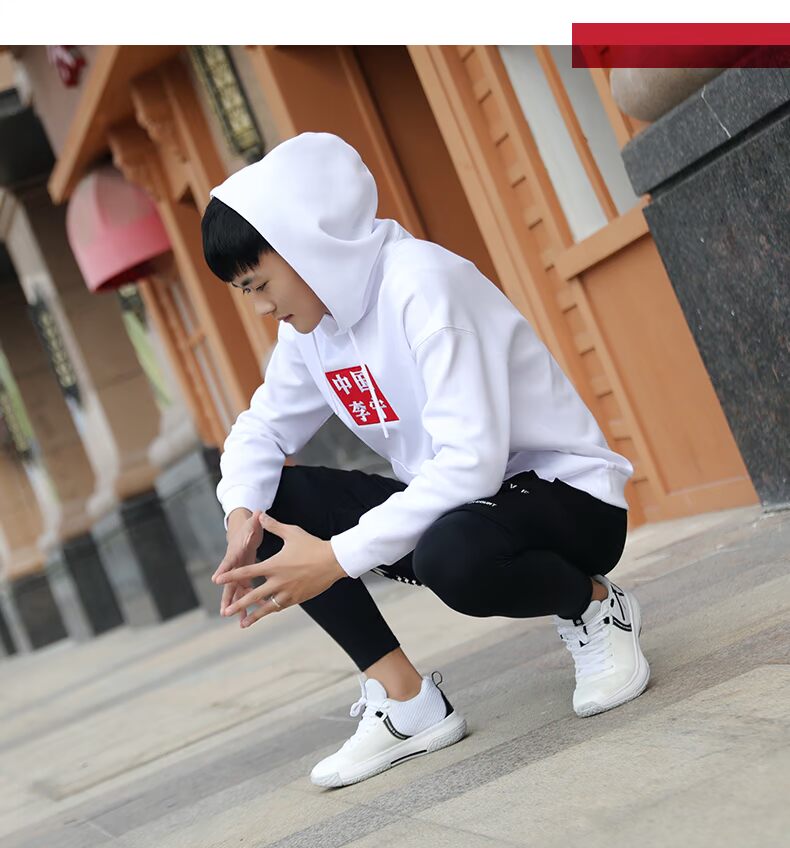 Áo len Trung Quốc Li Ning Tuần lễ thời trang Paris 2018 mùa đông mới áo len thể thao áo len dài tay nam đồ thu đông