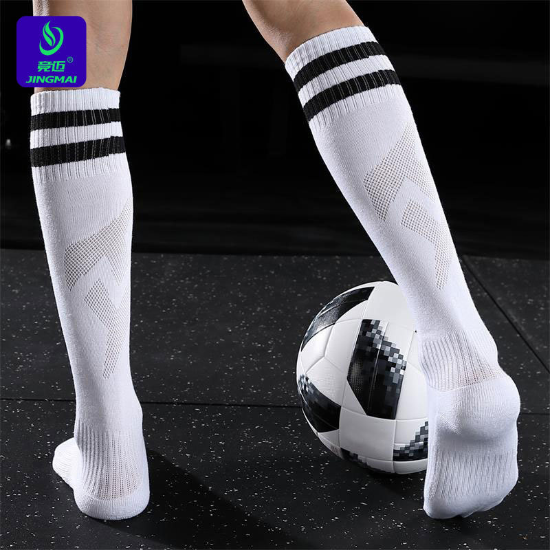 Jingmai Men's Long Football Socks, Mid-Calf Sports Socks, Thickened Towel Bottom Over-The-Knee Long Socks Jingmai Men's Long Football Socks, Mid-Calf Sports Socks, Thickened Towel Bottom Over-The-Knee Long Socks