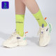 Jingmai 2024 ພາກຮຽນ spring ແລະ summer socks ສີໃຫມ່ຂອງແມ່ຍິງກາງ, calf ສອງສີ trendy stockings stockings versatility ຄົນອັບເດດ: ຜະລິດຕະພັນໃຫມ່