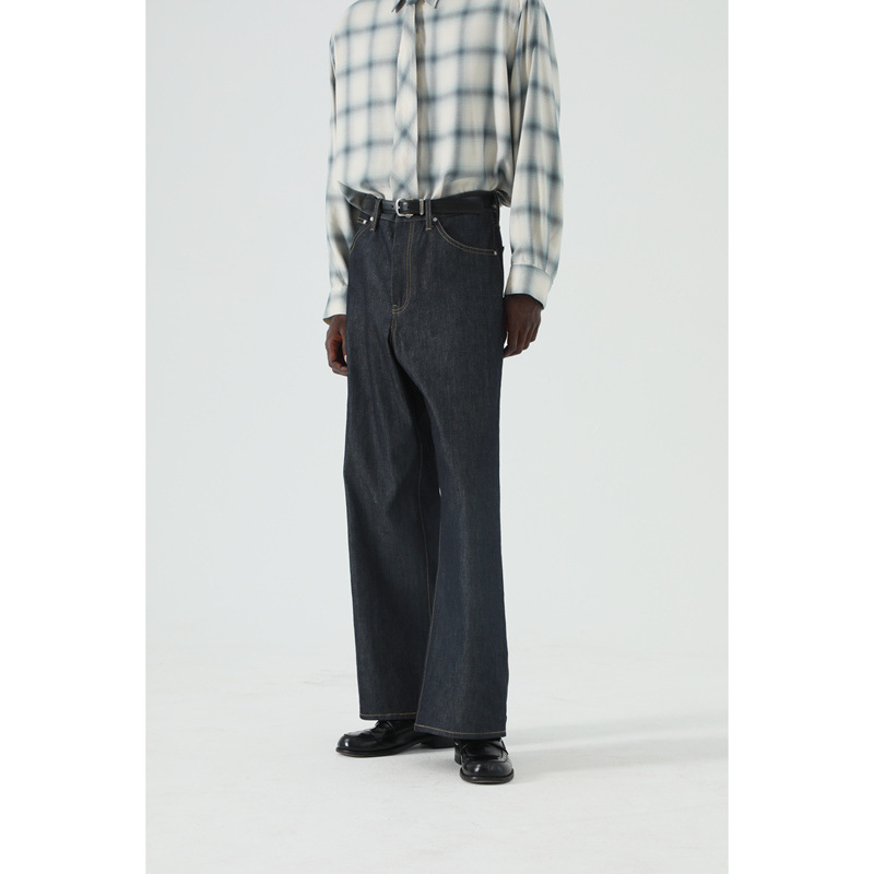 Merge Okayama Straight Jeans 12oz Japan Okayama Narrow Red Edge Selvedge Denim Jeans