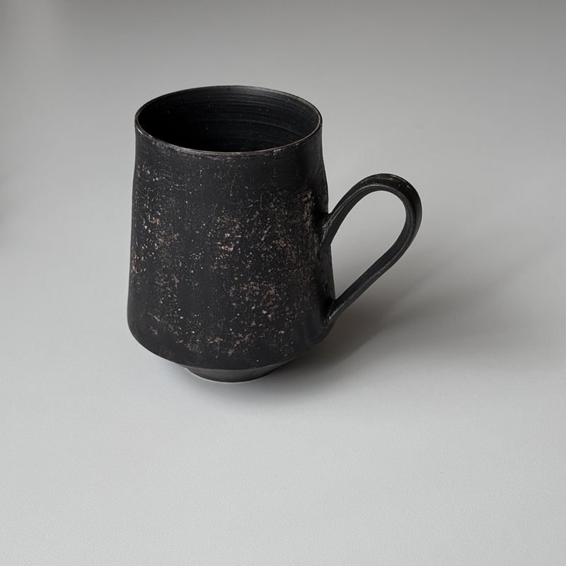 Ozawa Tetsuya｜Japanese Writer's Handmade Mug, Flat Plate, Straw Hat Bowl