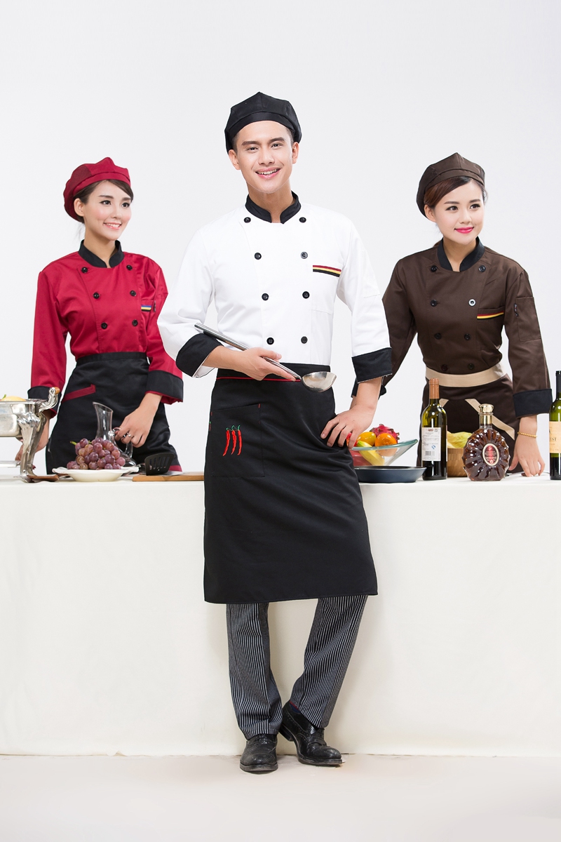Veste chef cuisinier en coton - Ref 1908086 Image 30