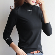 (2 pieces 69 yuan) 2020 new high-neck long-sleeved base shirt womens slim autumn clothes t-shirt womens top t-shirt