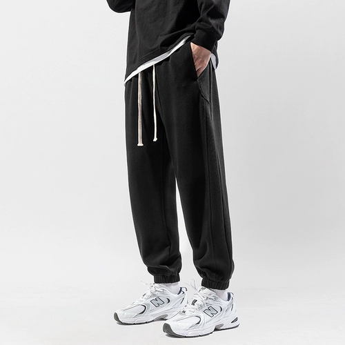 Демисезонные утепленные штаны для отдыха, оверсайз, в американском стиле