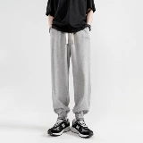 Весенние хлопковые баскетбольные штаны для отдыха, оверсайз, свободный крой, коллекция 2023