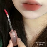 3ce Water Mist Lip Glaze испытательная сумка тестовый цвет мягкий туман Laydown oolong Непримененная чашка для макияжа.