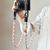 Fashionable new quick release camera climbing rope strap suitable for Canon 5D4 R50 R6 Nikon zFz30 Fuji XS20 XT5 Sony ZVE10 A7RM4 SLR shoulder