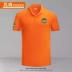 Henan Jianye Đàn ông ngắn tay Siêu bóng đá Quần áo Đào tạo Bassogo Thể thao Lapel Polo Áo thun mùa hè - Polo