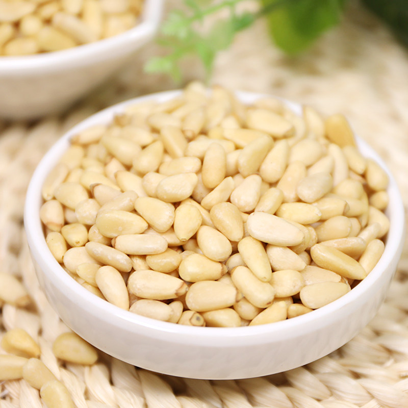 新货红松子仁500g:孕妇宝宝必备,天然大颗粒,让你轻松享受美味坚果!🌰🌿-松子-淘宝百科网