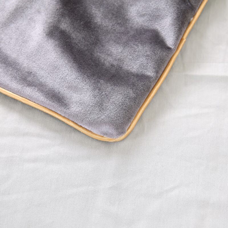 Của sự sang trọng và vẻ đẹp bedspread denim cao cấp phong cách châu Âu nhung có thể được tùy chỉnh bán kính của Ý đầu hình thang điều trị đầu khử trùng - Trang bị tấm ga bọc giường spa