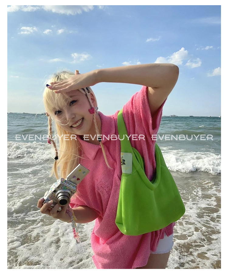 Клатч evenbuyer很会买  pann 干枯玫瑰粉随心搭配包包托特包单肩斜挎包