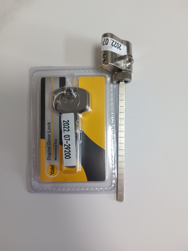 Original Yale Lock Cylinder 3109/4109/Zen/4111/7111/Woken Yale Fingerprint Lock Key Lock Cylinder