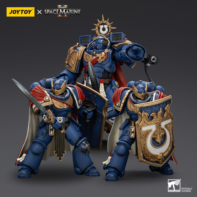 Joytoy Dark Source Warhammer 40K Space Marines 2 Ultramarines Marnius Calgar Honor Guard Soldier Joytoy Dark Source Warhammer 40K Space Marines 2 Ultramarines Marnius Calgar Honor Guard Soldier