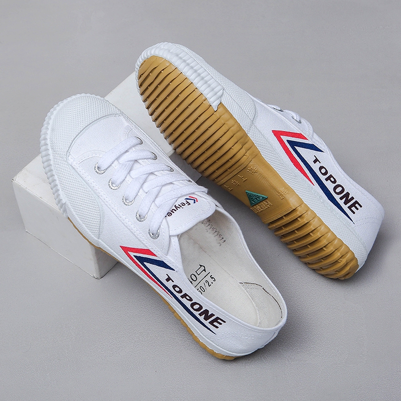 Authentic Dabowen Martial Arts Track and Field Shoes, Outdoor Running, Long Jump, Gymnastics Shoes, Student Physical Examination Training Special White Shoes Authentic Dabowen Martial Arts Track and Field Shoes, Outdoor Running, Long Jump, Gymnastics Shoes, Student Physical Examination Training Special White Shoes