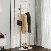 Creative ins coat rack floor bedroom Net Red household hanger simple light luxury hanger bag shelf minimalist