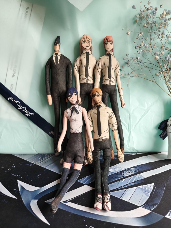 Chainsaw Man Reze Rat Dry Electric Autumn Abstract Doll, Different Designs on the Front and Back, Can Be Used as a Birthday Gift for Friends, Can Be Styled