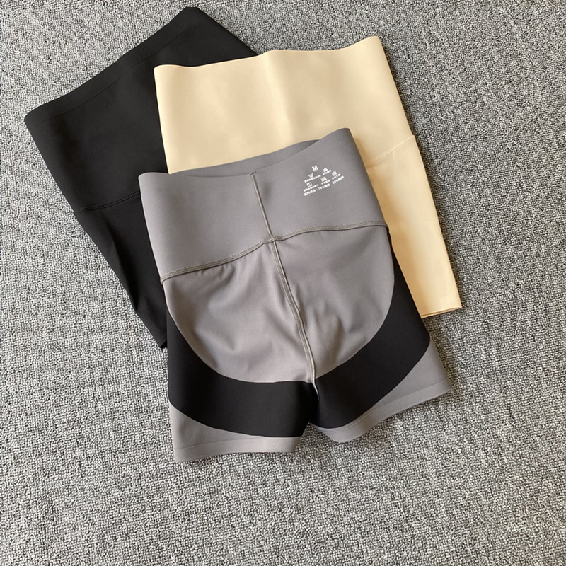 2025 Tummy Control and Butt-Lifting Sharkskin Safety Shorts, Thin Summer Style for Women, Outerwear, Yoga Anti-Exposure