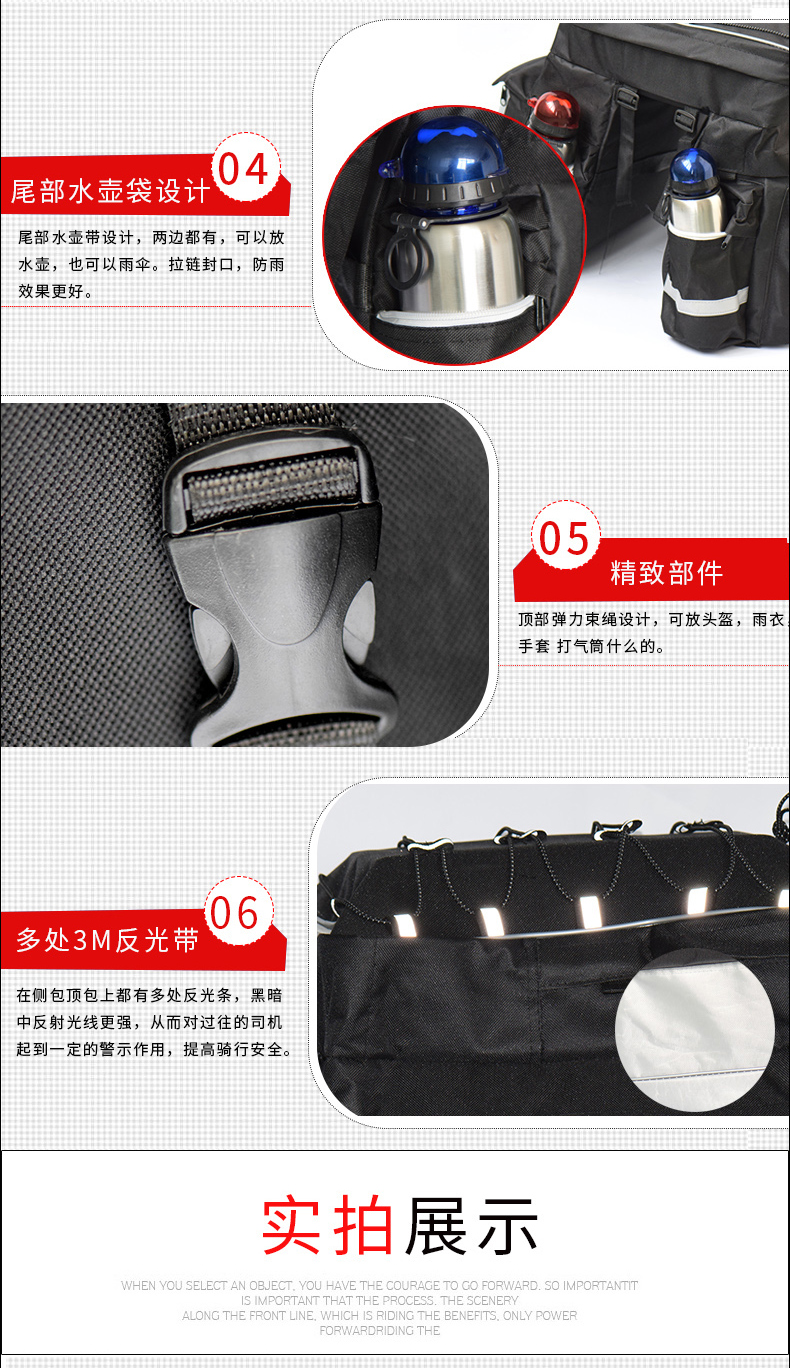 Sacoche pour vélo mixte MYSPACE - Ref 2211577 Image 13