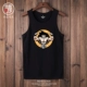 ND Wukong quốc triều vest nam mùa hè nam cotton tròn cổ lỏng lẻo xu hướng thể thao công sở từ áo thun không tay - Áo vest cotton áo khoác thu đông