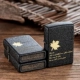 Sơn zippo chính hãng màu đen cá nhân tùy chỉnh Mỹ gốc dầu hỏa nhẹ hơn mờ sương gió zppo chữ - Bật lửa