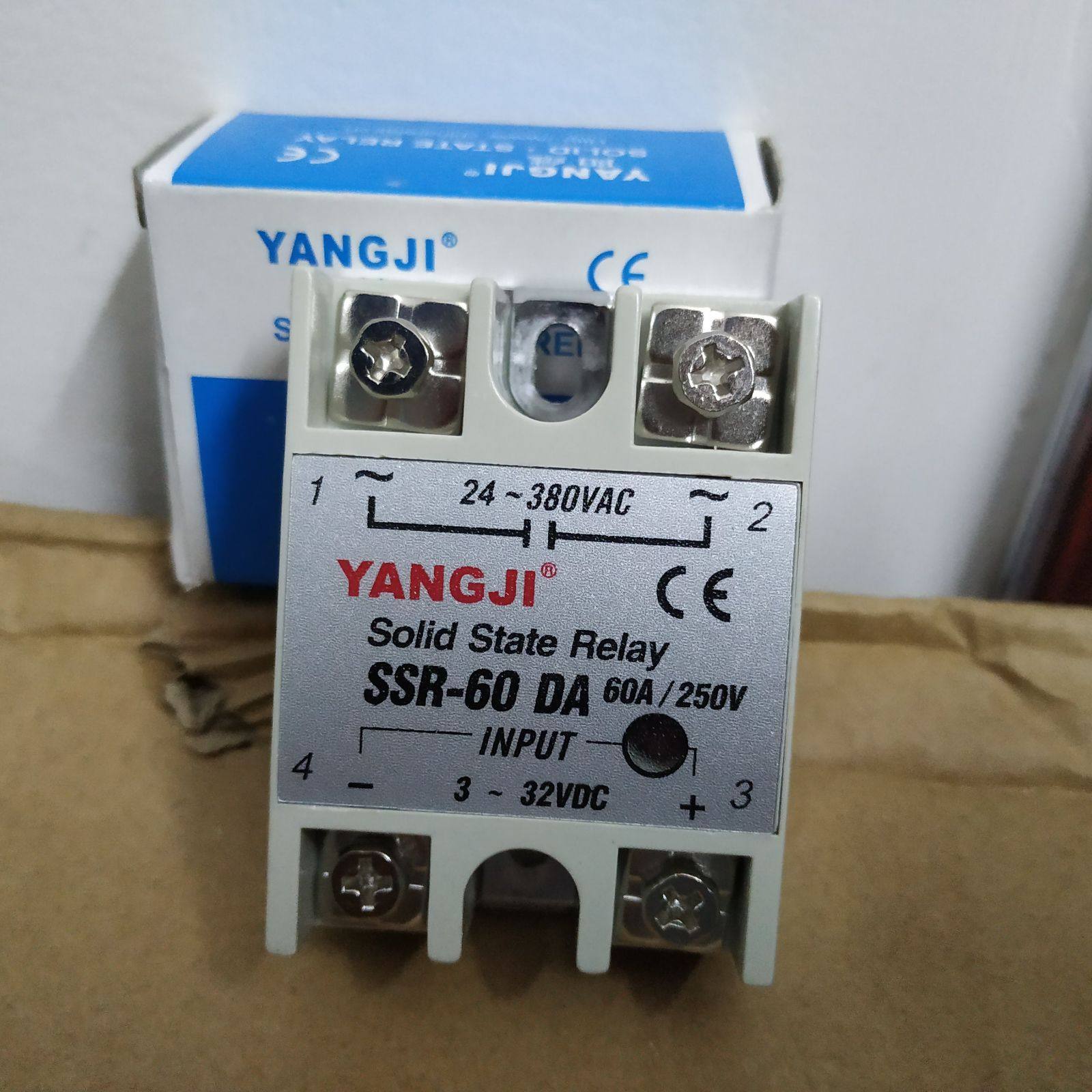Yang Ji-FOTEK single-phase AC solid-state relay SSR-60DA load 60A-Taobao