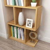 Простая книжная полка, настольный книжный шкаф для школьников для спальни, система хранения, стенд