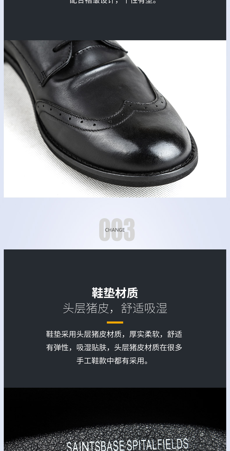 [Mã giảm giá] xu hướng giày nam Brock khắc giày Anh gió thông thường Giày thấp giày Nhật Bản - Giày thấp giay the thao