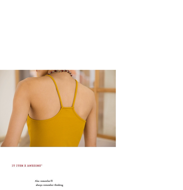 Holiday Queen Summer Women Off Shoulder Slim Sexy Sling Top Dây đeo ngắn