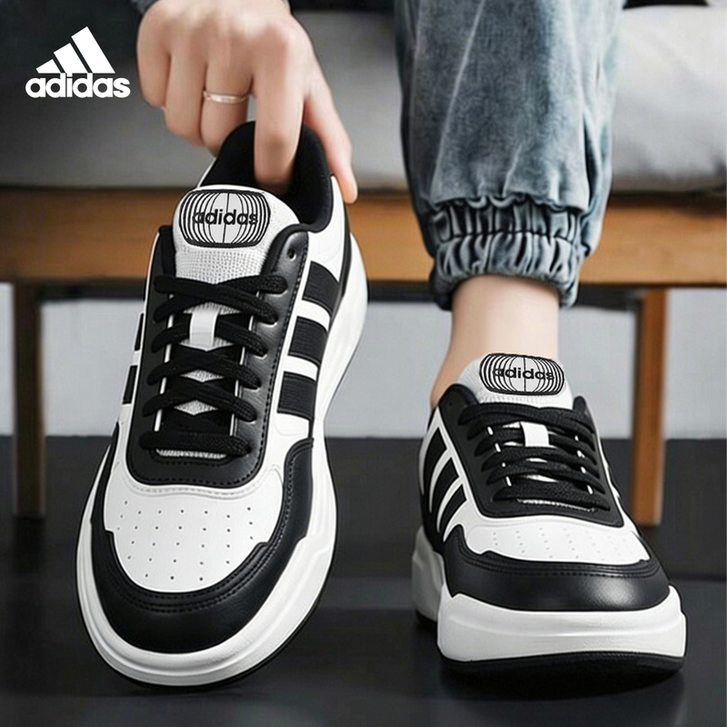 Adidas Adidas Sneakers Men's 2026 New Panda Color Versatile Breathable Casual Sports Shoes for Men
