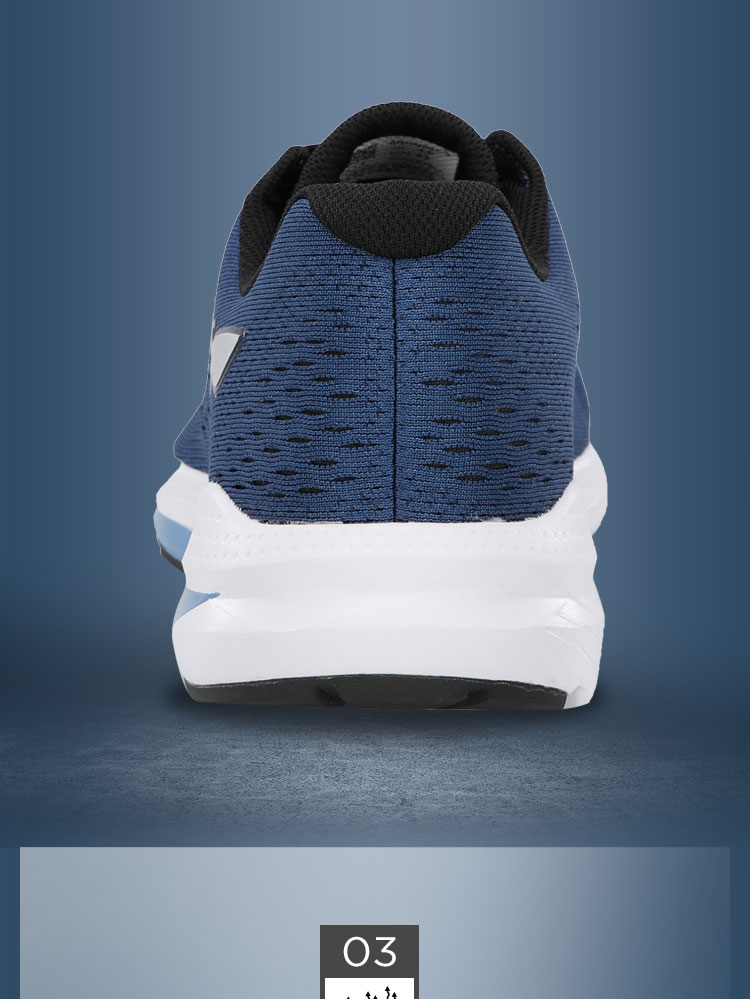 Giày chạy bộ Li Ning giày nam Lò phản ứng nhẹ thoáng khí giày thông thường mùa thu hấp thụ sốc mang giày thể thao ARHN047 - Giày chạy bộ giày thể thao đế cao