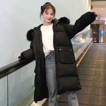 Winter Korean version of loose thick down cotton clothes women 2020 bread clothes new cotton padded jacket coat medium long ins cotton coat