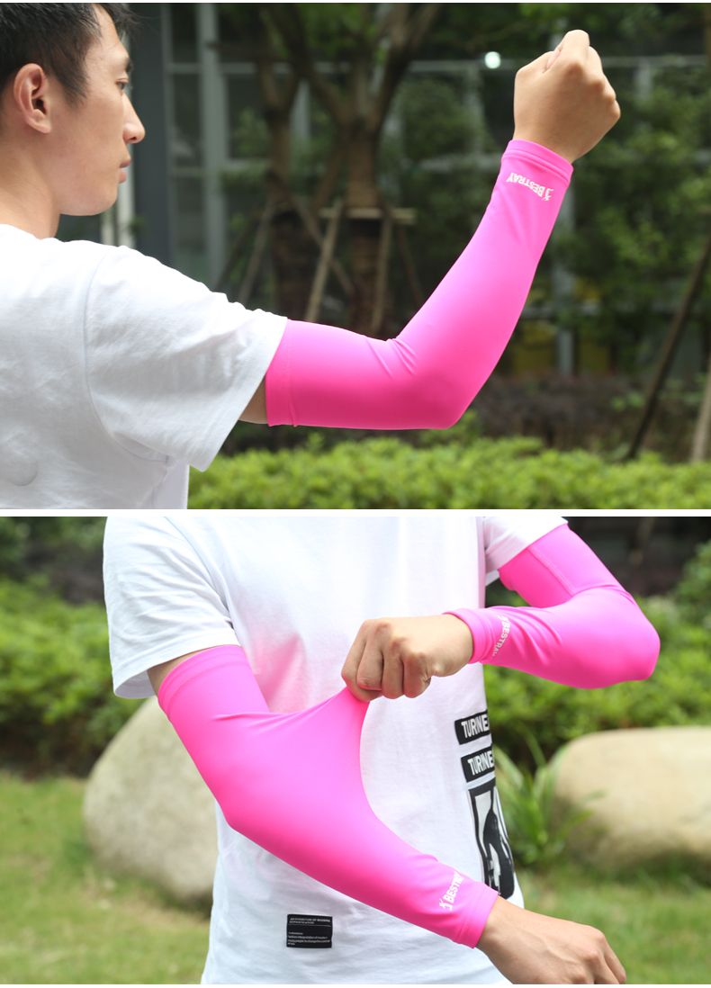 Elbow Basketball Armband Men Bracers Kem chống nắng Arm Armband Arms Khuỷu tay chung Bracers Thiết bị bảo vệ - Dụng cụ thể thao băng gối thủ môn