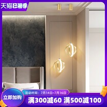 Nordic post-modern bedroom bedside small chandelier Creative simple cafe bar light luxury led restaurant lighting
