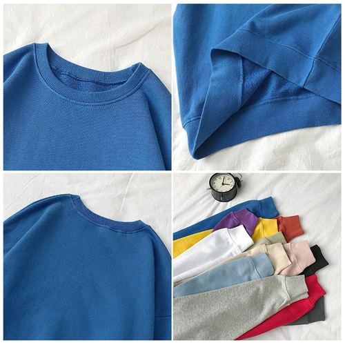 Tide, свитшот, осенняя демисезонная трендовая сексуальная японская толстовка с капюшоном, круглый воротник, оверсайз