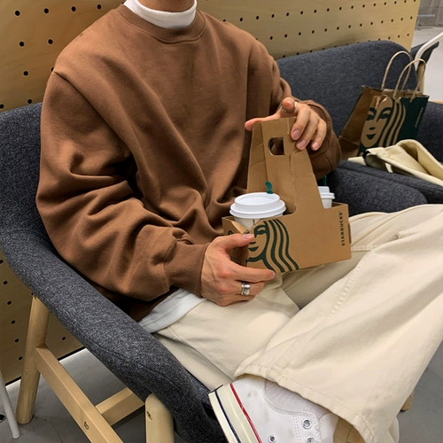 Толстовка для мальчиков, зимний белый базовый приятный телу лонгслив, высокий воротник, изысканный стиль