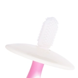 Pigeon, детская розовая зубная щетка для тренировок, 6-8 мес.