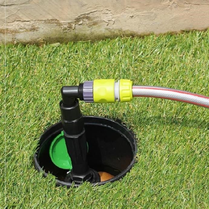 Garden tap water hose hose with joint irrigation to connect underground straight insert buried valve park Greening