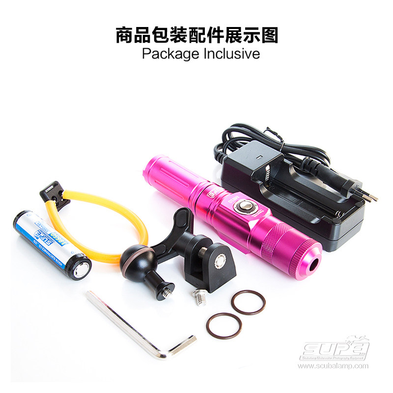 SUPE MS10 Diving Hand Electric 1200 Lumpe Diving Micro-Distance Light Distance Straight Beam MS30 Upgrade-Taobao