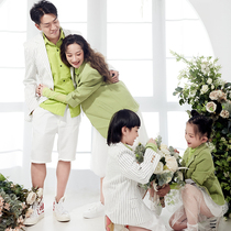 2021 new children Photographic costumes All family Foo photo Family Costume House Foreign Gas Family of Four Kiss Costume