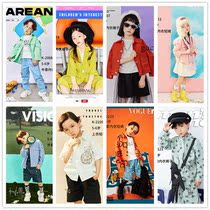 2021 new shadow building childrens western-style clothes writing true themed art Costume Tide Children Magazine Phototmold Card Photo Costume