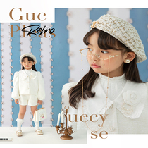 2021 new fashion childrens photography clothing Korean studio 6-8-year-old girl photo modeling clothing