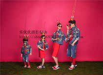 Photo studio new parent-child outfit 2021 childrens photo clothing fashion Korean version of the family portrait theme photography clothing